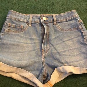 Forever 21 High Waisted Jean Shorts